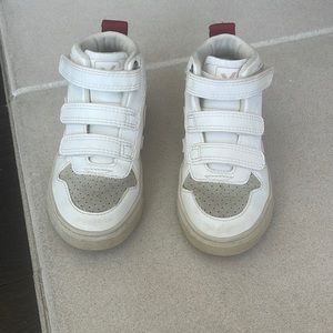 Veja girls V-10 high top sneakers